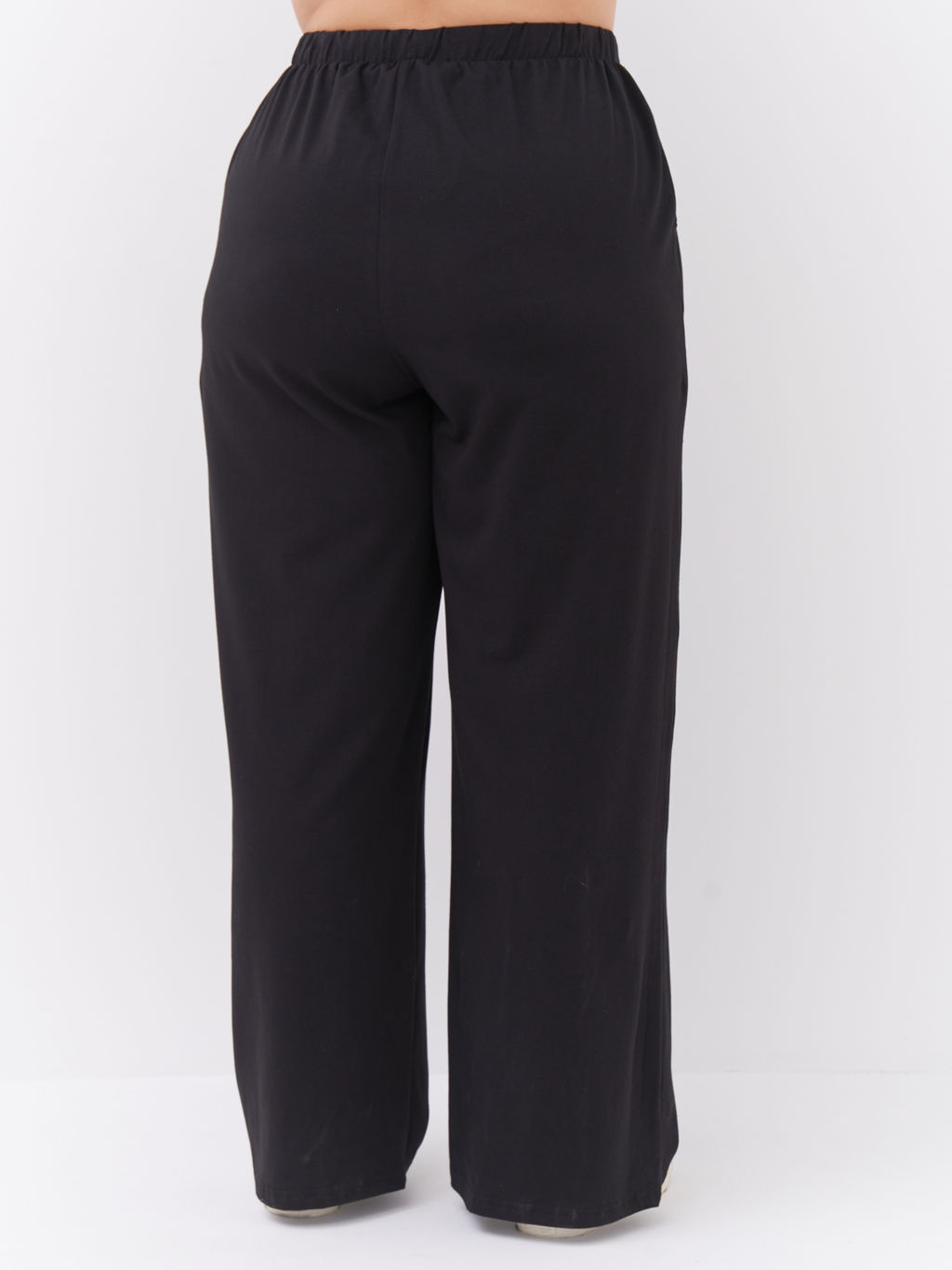 Брюки из хлопка BB01902BLK01