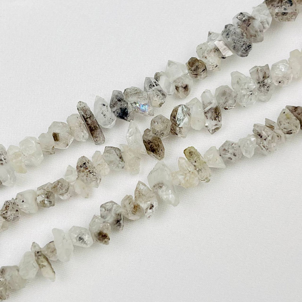 Бусины для украшений из Херкимерского Алмаза 40 см