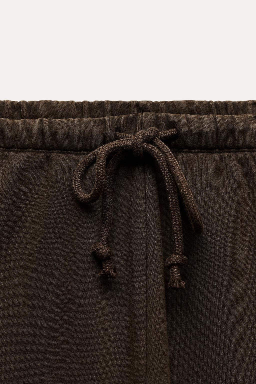 STRAIGHT-LEG PLUSH TROUSERS - Zara фото 10