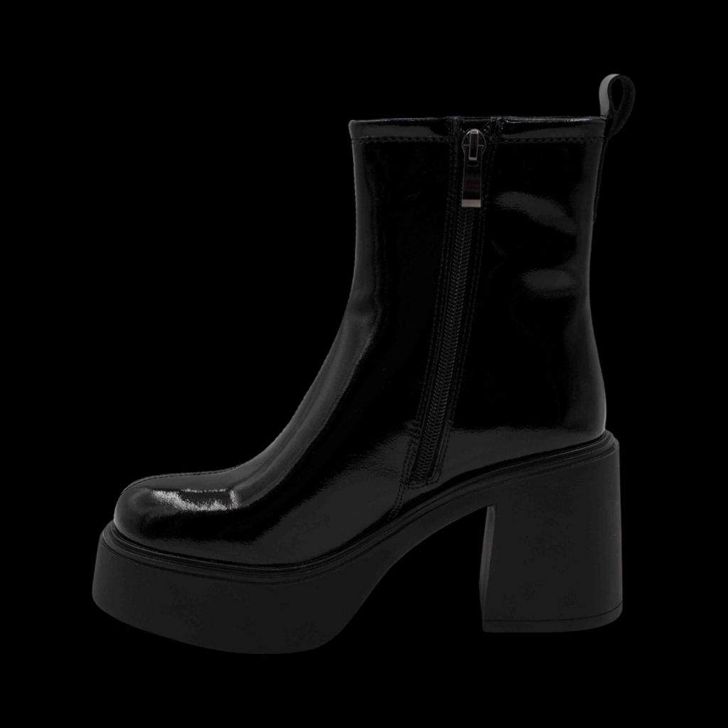 Ботинки из натуральной кожи Р-121-8 черные