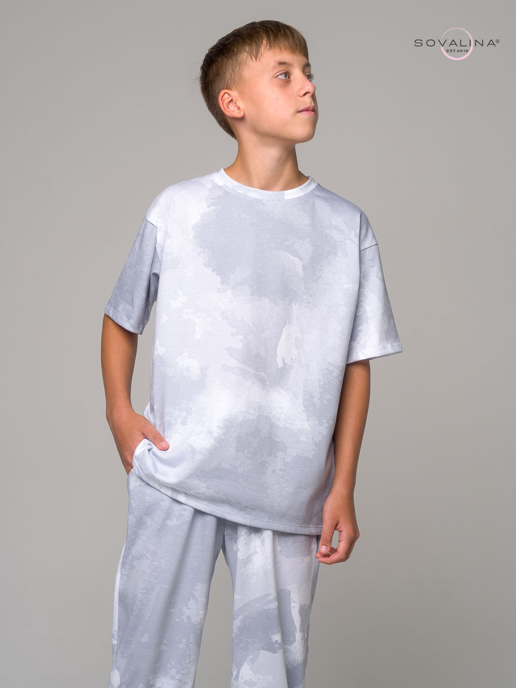 Костюм Daily men тайдай серый MAX - Sovalina фото 15