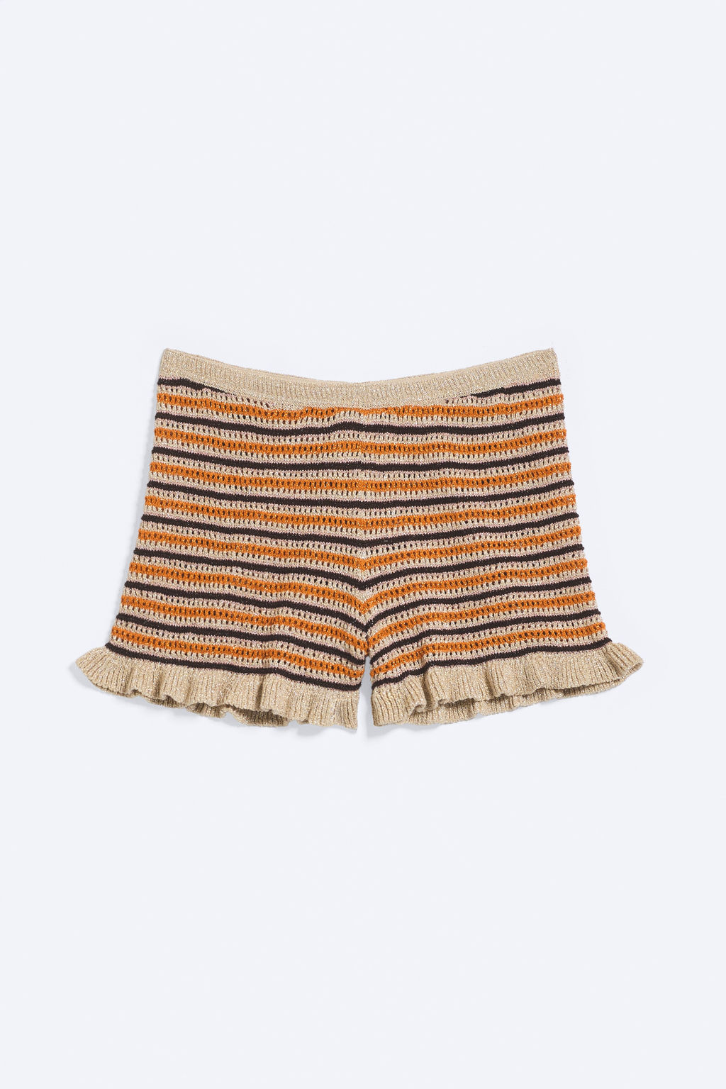 Mini shorts de punto