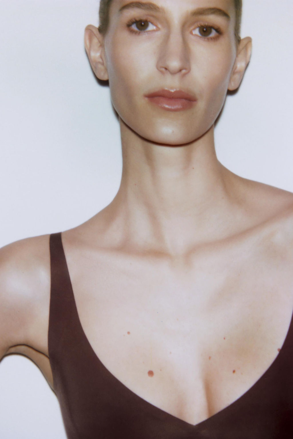 POLYAMIDE BLEND BODYSUIT - Zara фото 4