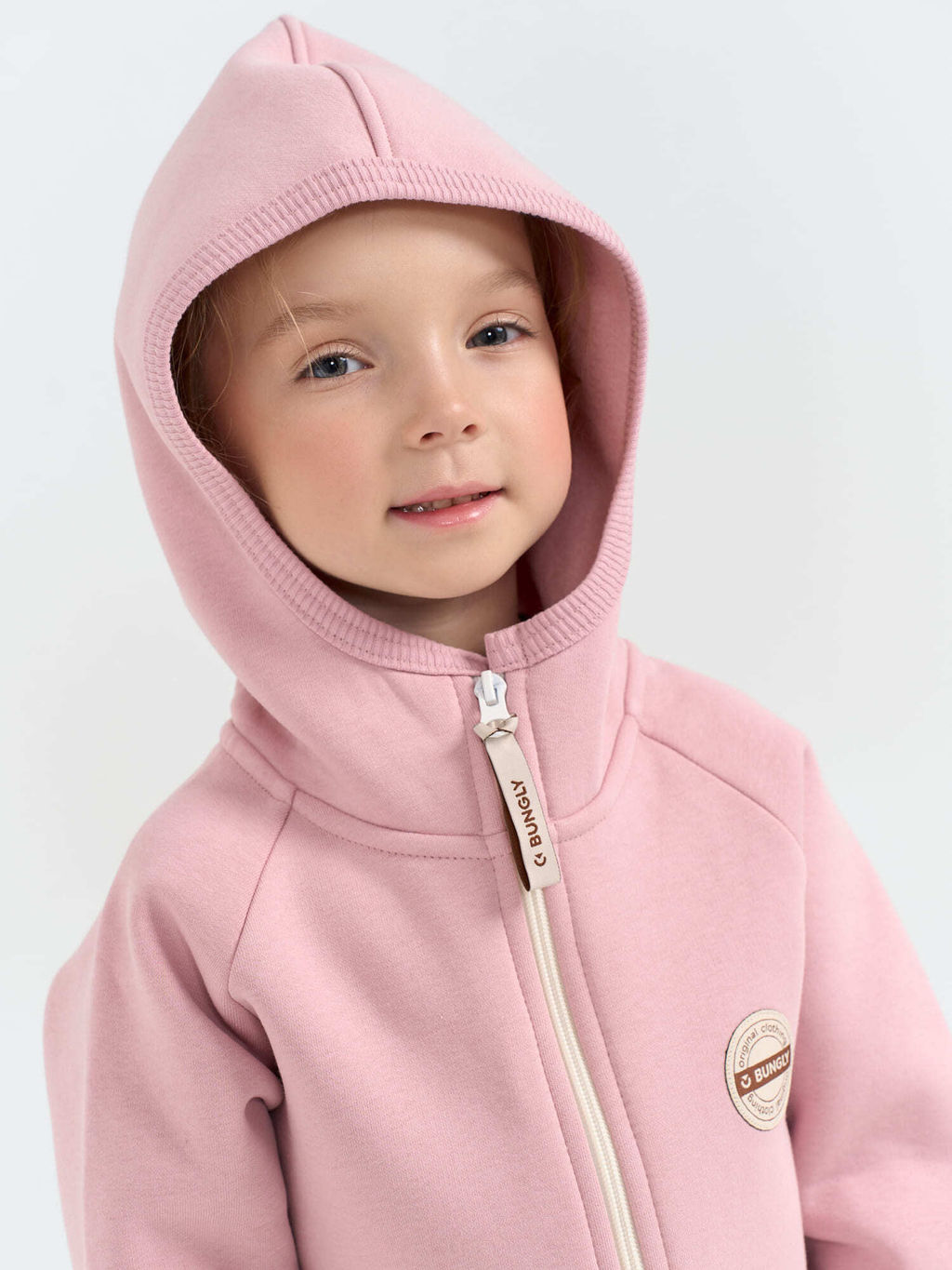 Комбинезон с клапаном Пудра утепленный - Bungly фото 8
