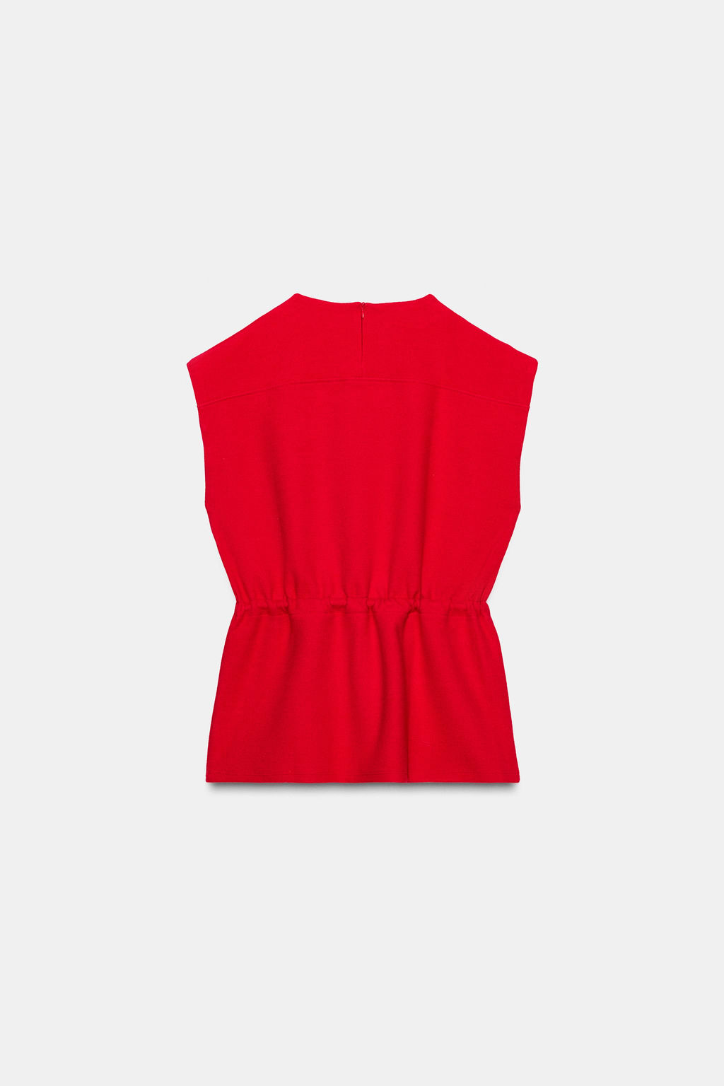 SOFT DRAWSTRING WAISTCOAT - Zara фото 8