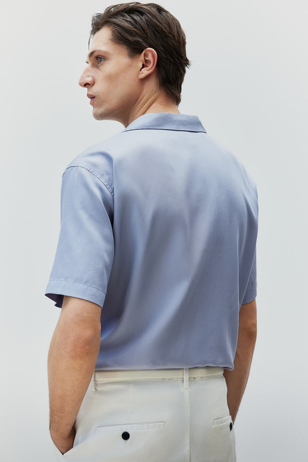 Camisa resort de lyocell Regular Fit - H&m фото 6
