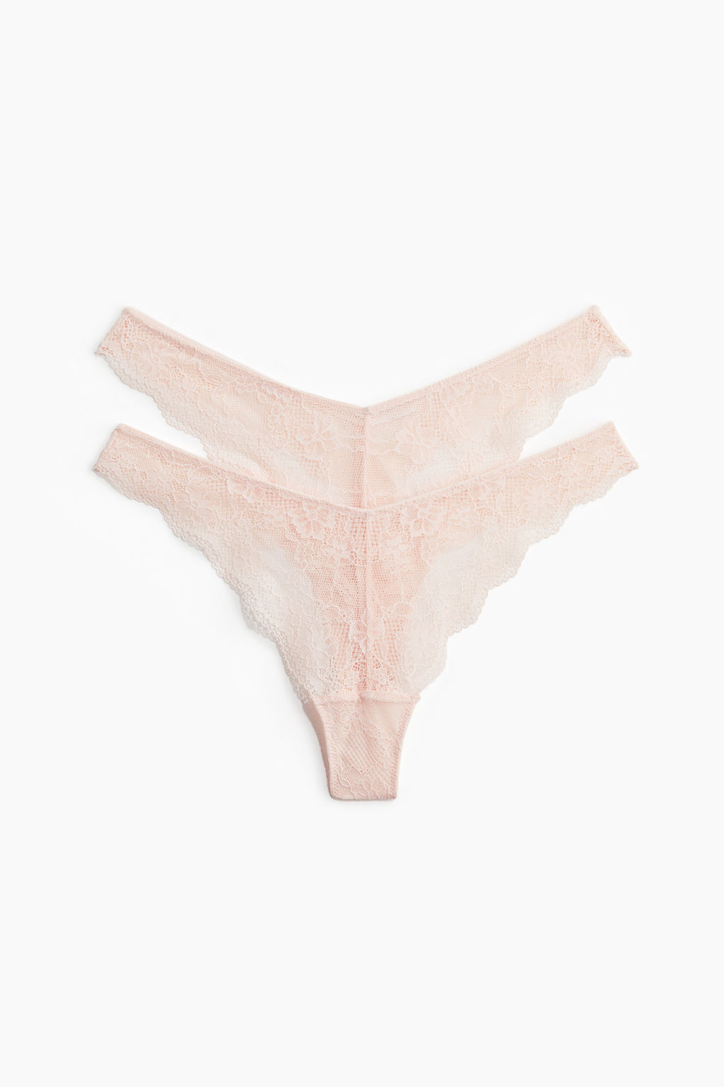 Pack de 2 bragas thong de encaje - H&m фото 2