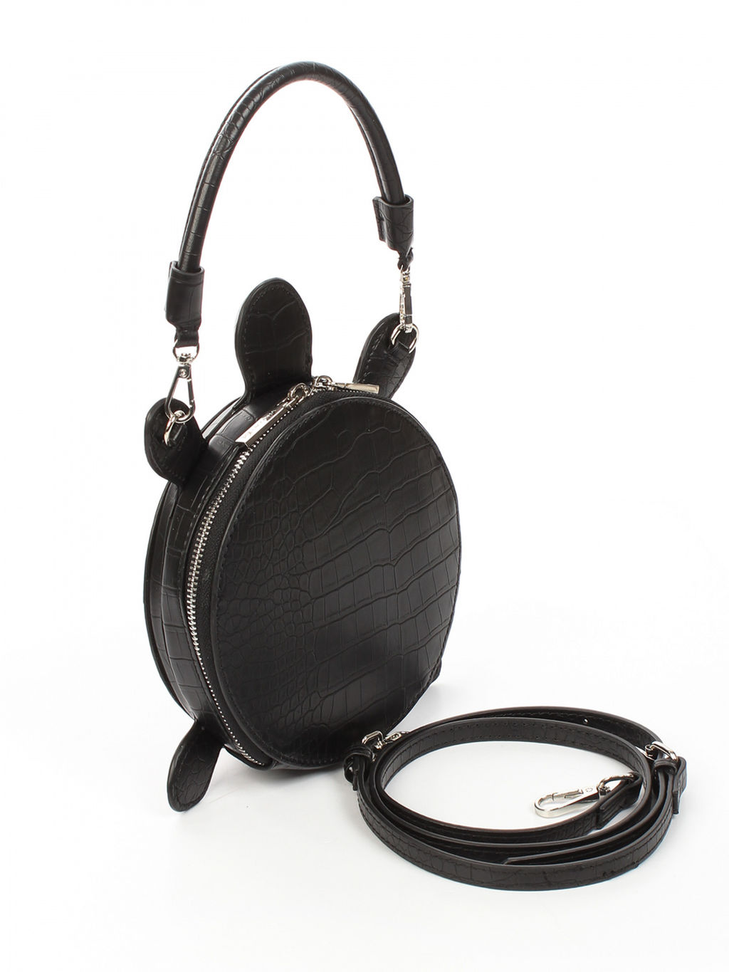 LACCOMA сумка ИГР2517-черепаха-черный эко кожа фото 2