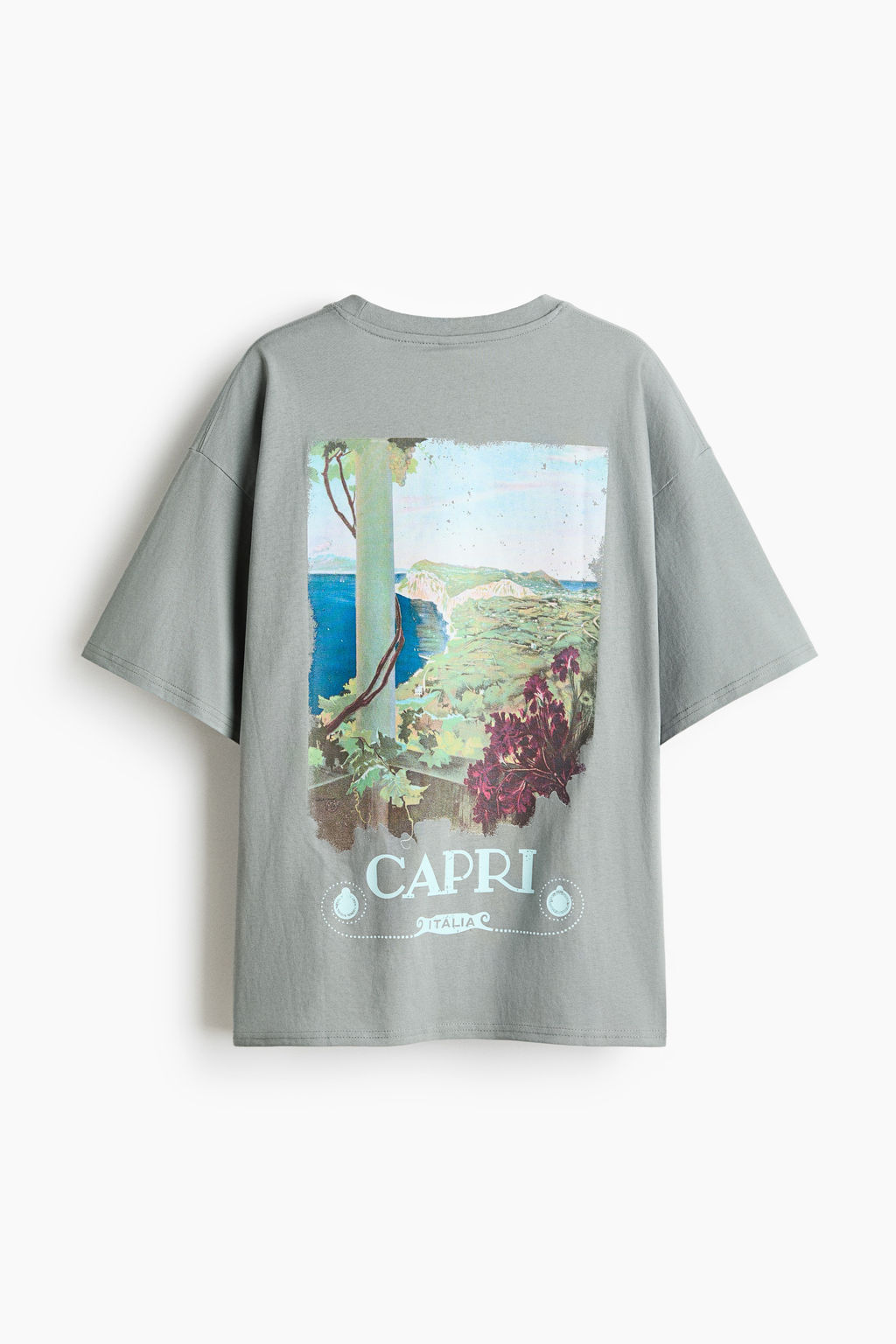 Camiseta oversize con motivo estampado - H&m фото 9