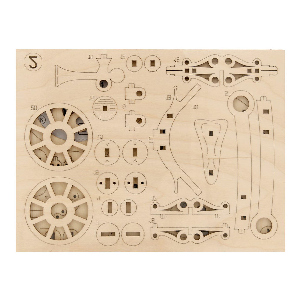 REZARK MGR-5 Серия Механика Пазл 3D 34 элемент. Велосипед