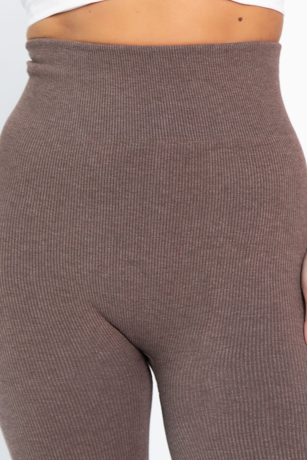 Лосины в рубчик утепленные - Lt collection фото 22