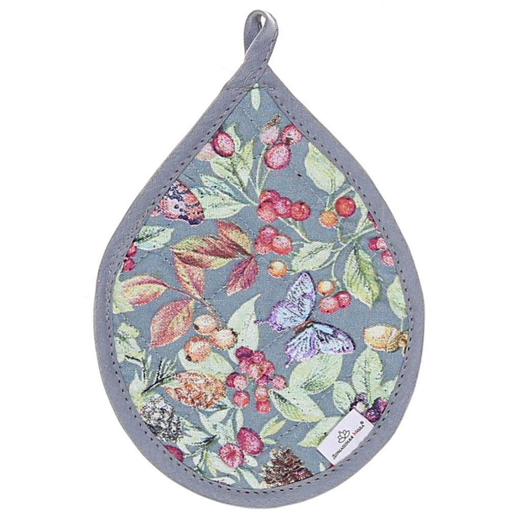 Marcella Кухонный комплект: прихватка 20х18см Капелька - 2шт, хлопок Премиум 191г/м2 - хлопок 100%, наполнитель - ватин 280гр/м2, Домашняя мода (Россия)  фото 2