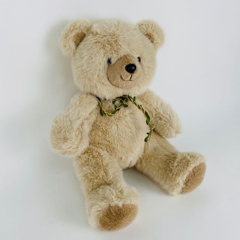 Мягкая игрушка Мишка с плетёным украшением на шее 30 см (арт. 9575/30) - Storyland фото 8