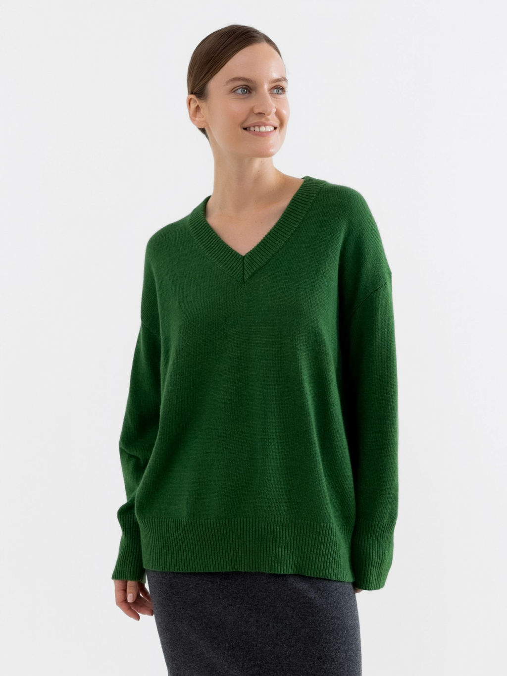 Conso/KPL 230668 - green grass Пуловер женский  фото 3