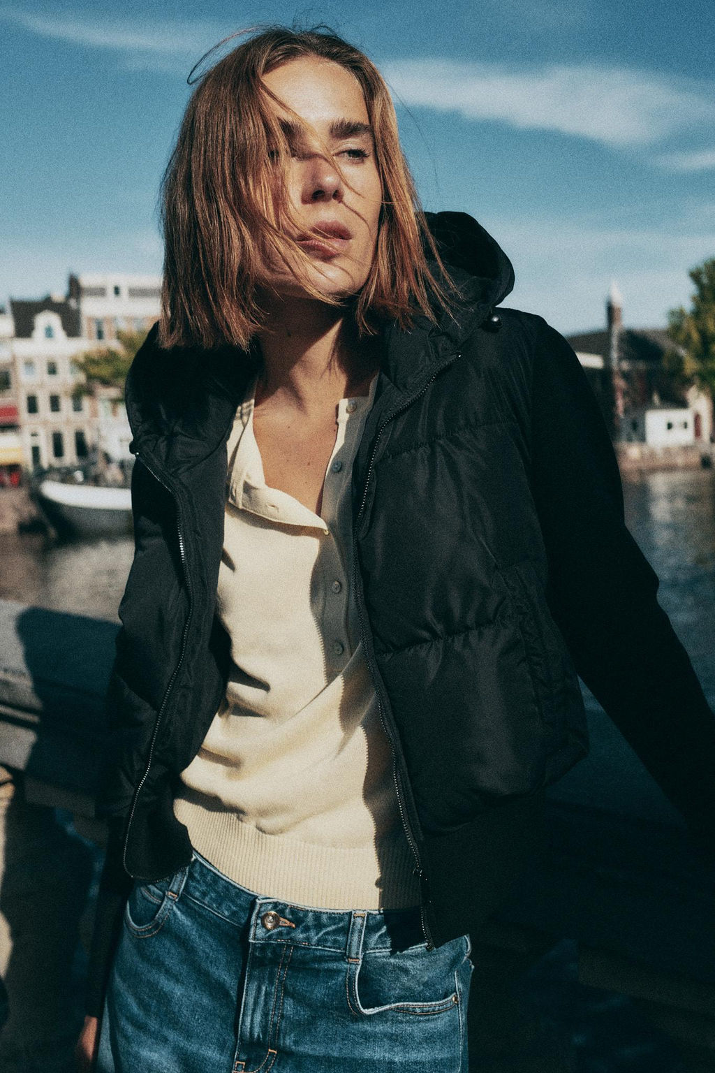 HOODED PADDED JACKET - Zara фото 3