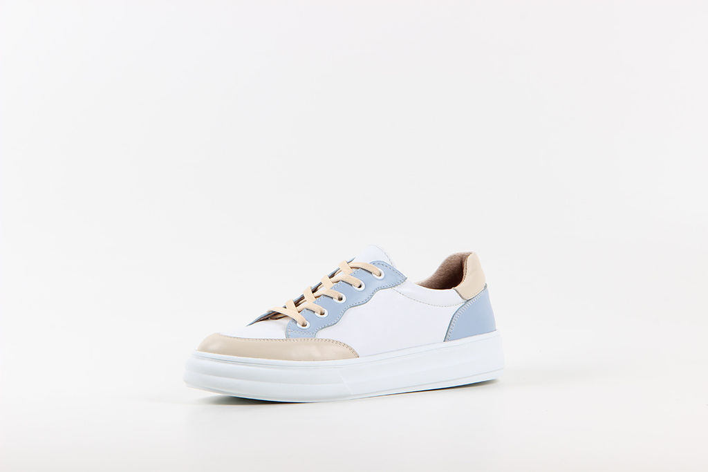Кеды EDART 148.lusi22w. white/beige/blue