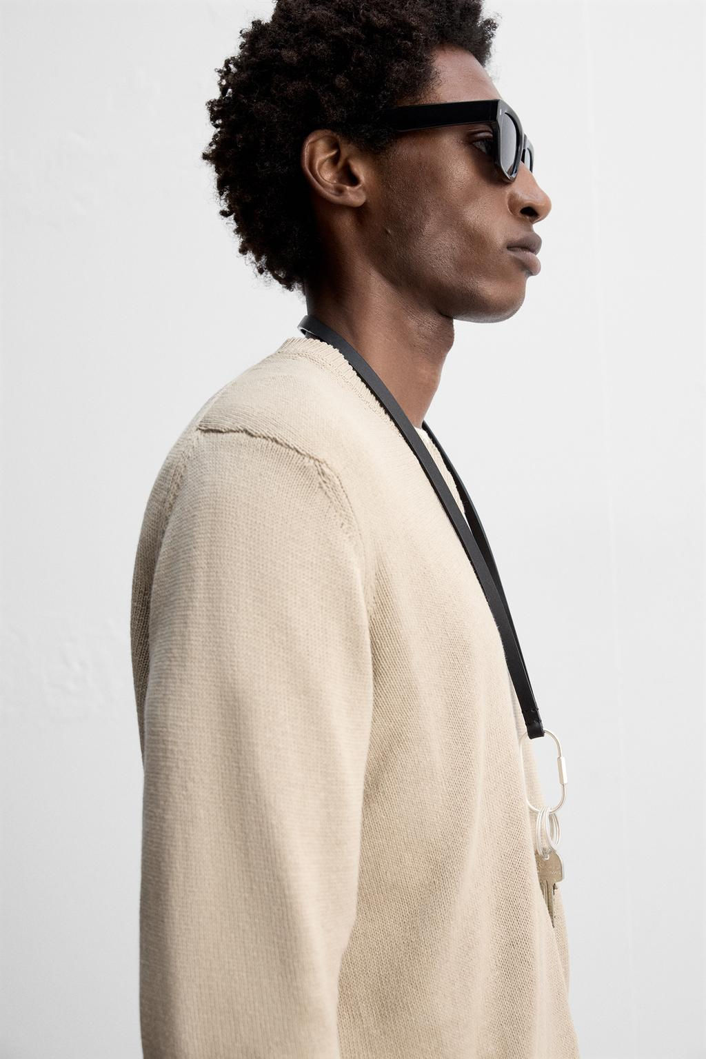 COTTON - LINEN SWEATER - Zara фото 7