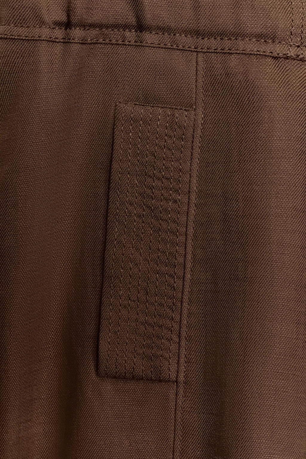 CHALECO CON LINO CINTUR?N / Marr?n - Zara фото 4