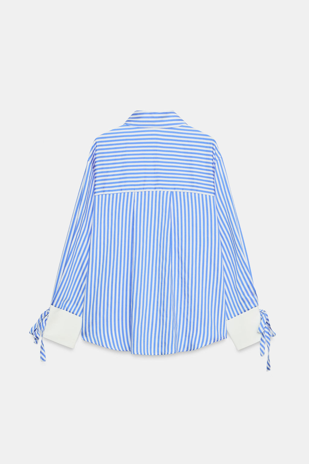 CAMISA RAYAS LAZOS / Azul / Blanco