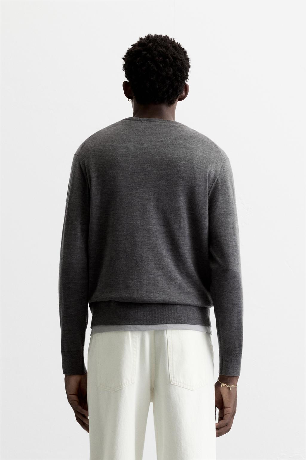 100% WOOL SWEATER - LIMITED EDITION - Zara фото 3