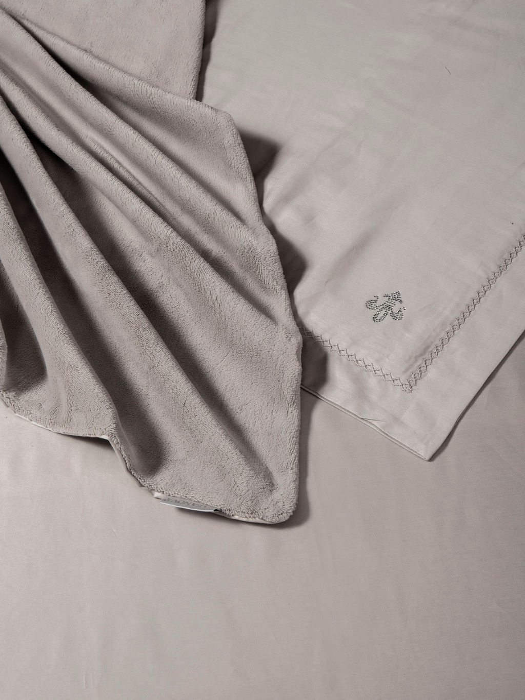 Lindor Fluffy (серый беж) Egyptian Cotton комплект