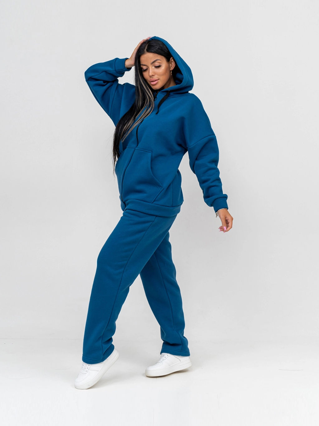 Костюм женский, цвет синий