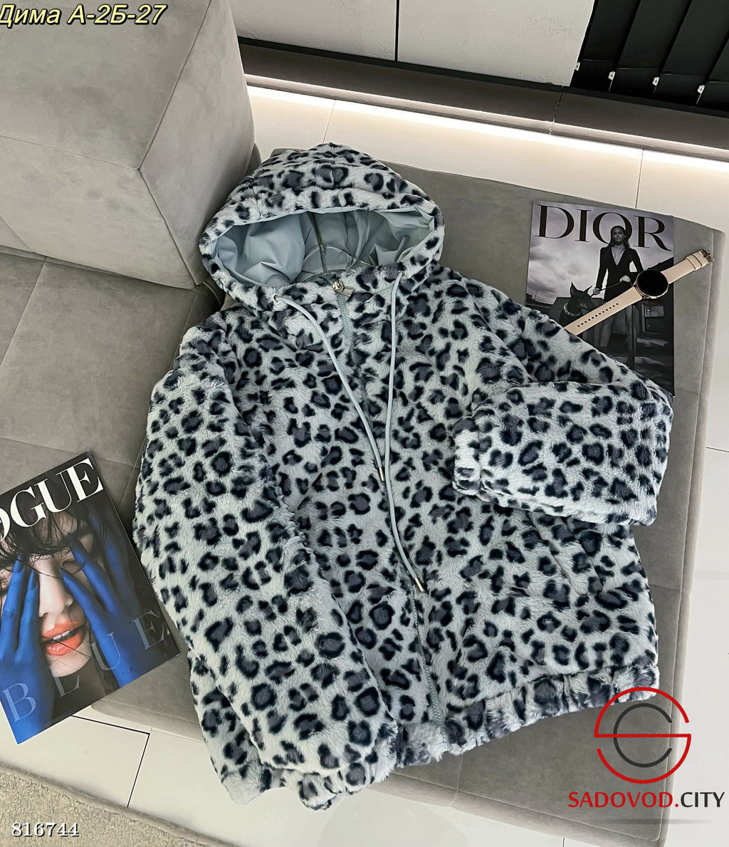 Шуба женская с капюшоном - Bruno фото 2