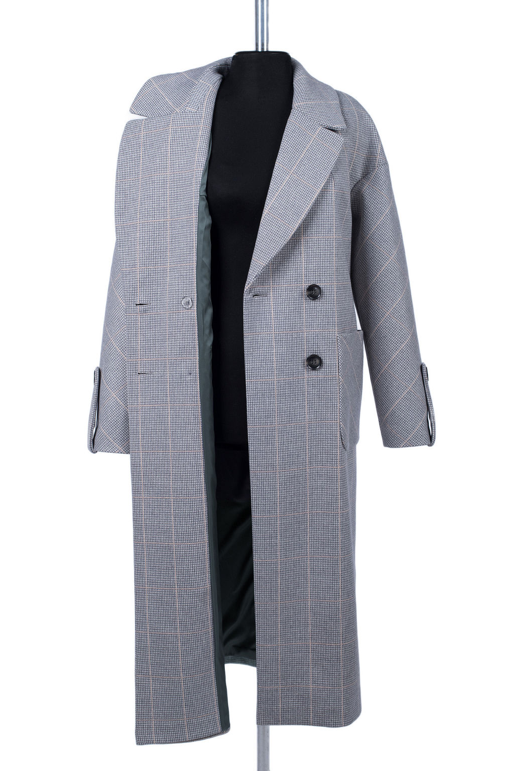 01-12275 Пальто женское демисезонное (пояс)