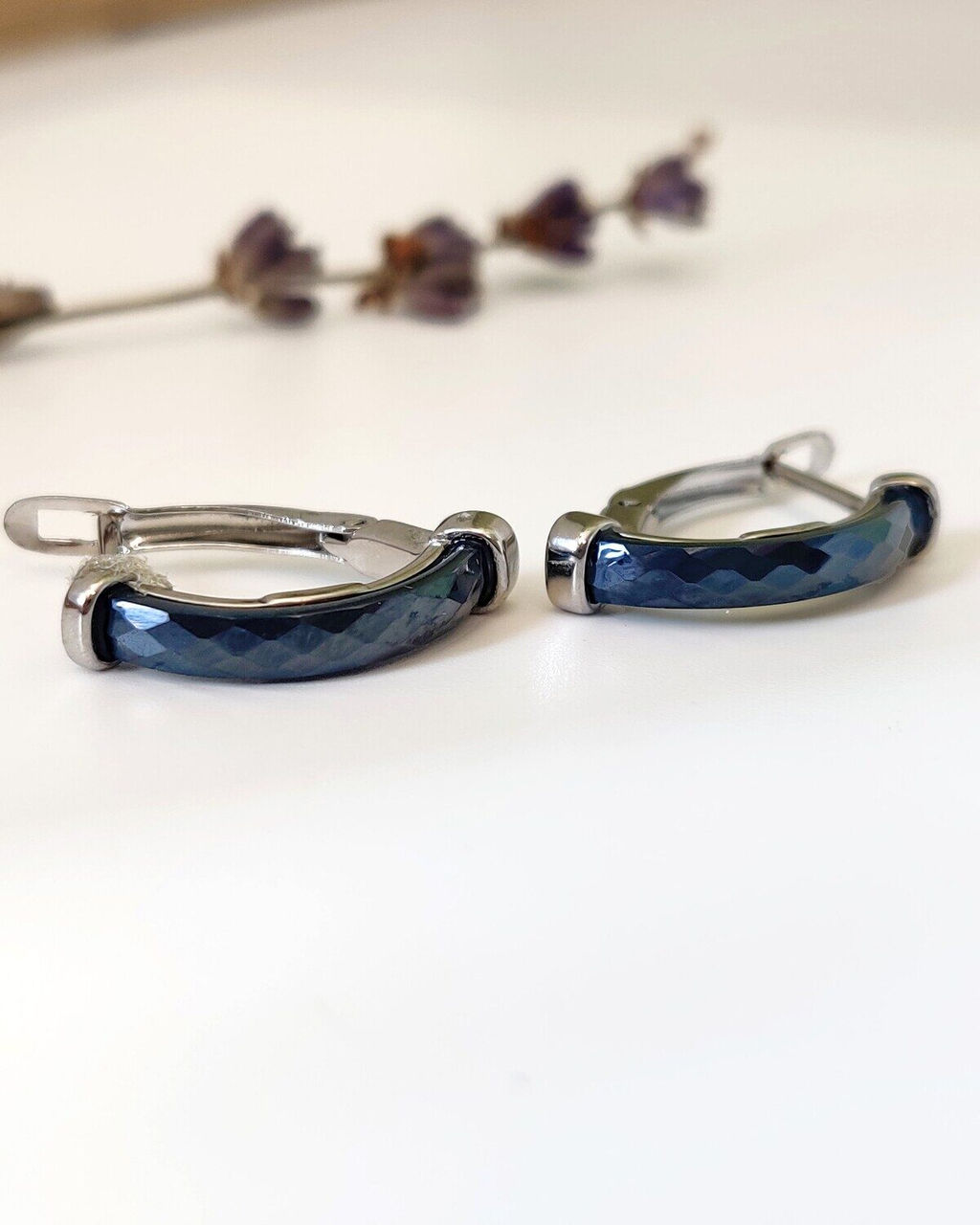 Серьги с керамикой