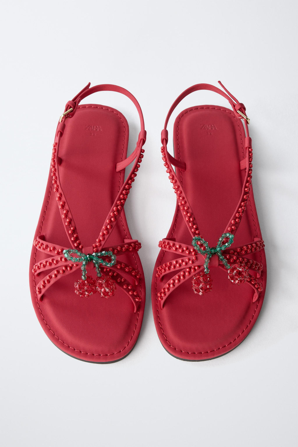 CHERRY SANDALS - Zara фото 5