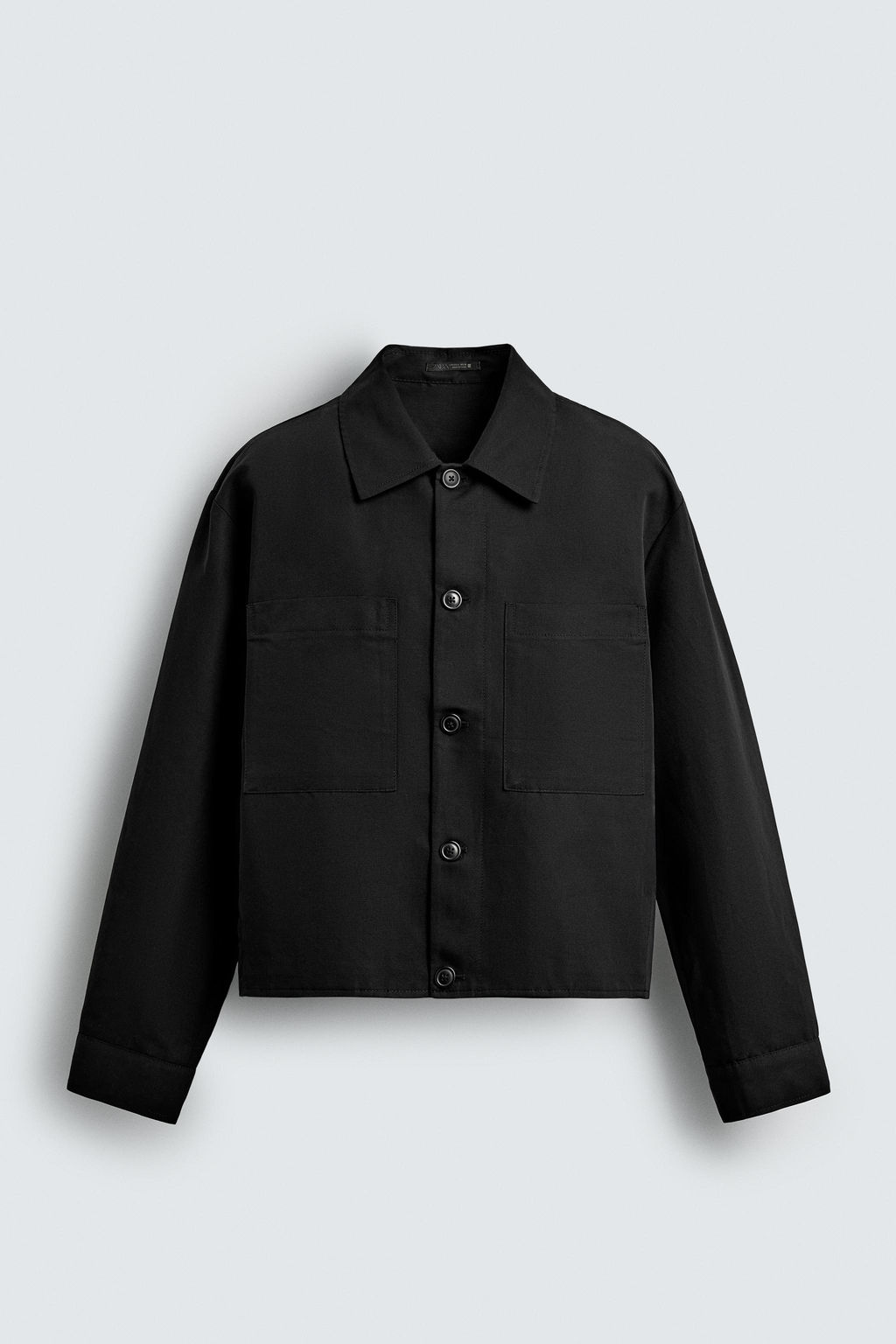 RELAXED FIT OVERSHIRT WITH POCKETS - Zara фото 7