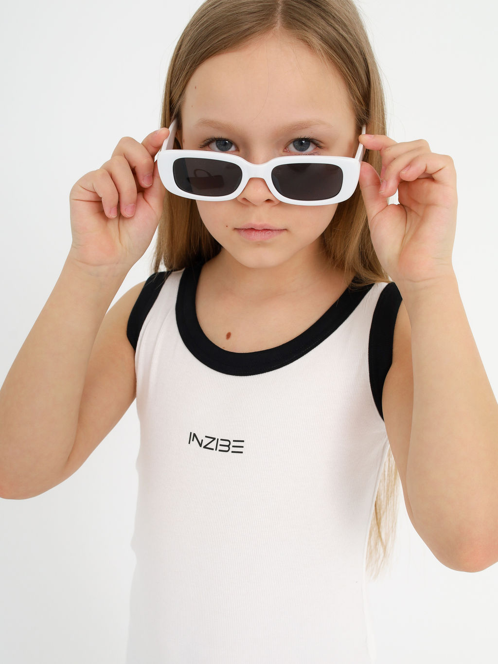 Платье-майка V Rubchik, белое - Inzibe фото 3