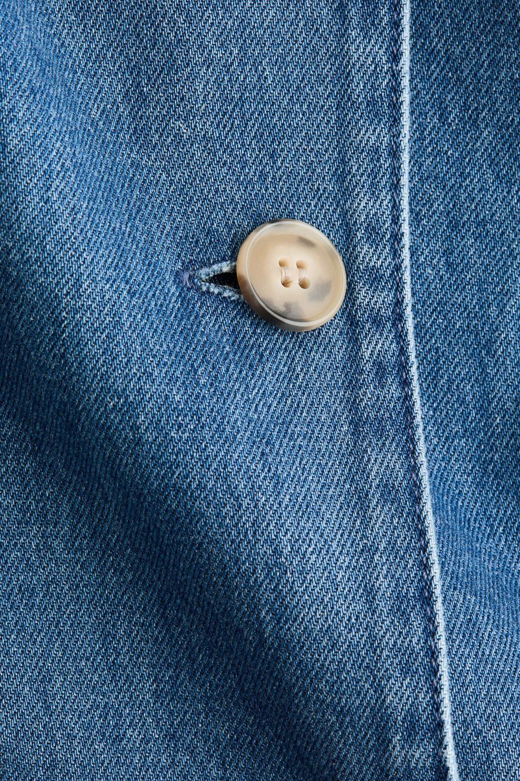 Chaqueta de sarga con mangas abullonadas - H&m фото 5