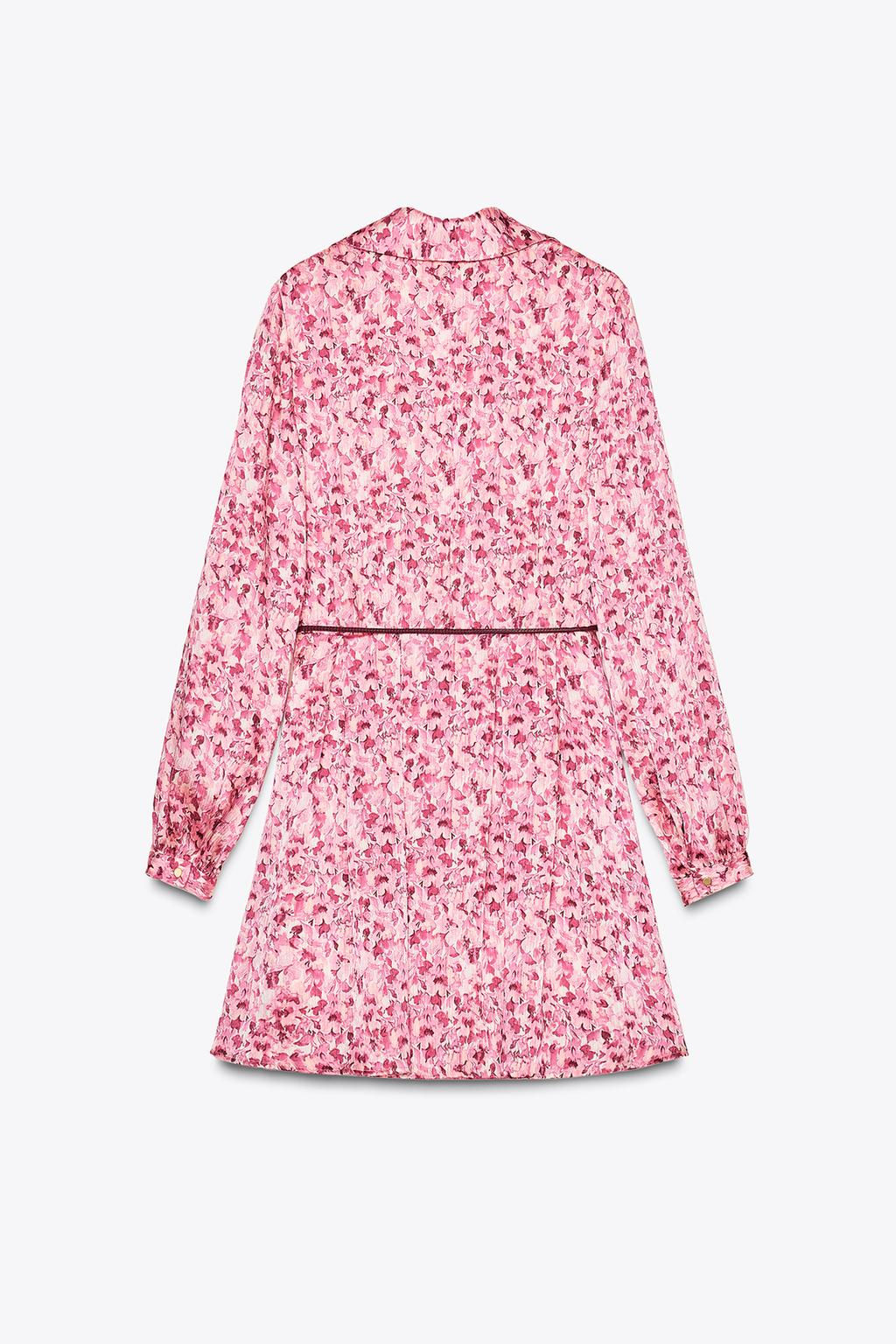 SHORT DRESS WITH A FLORAL PRINT - Zara фото 10