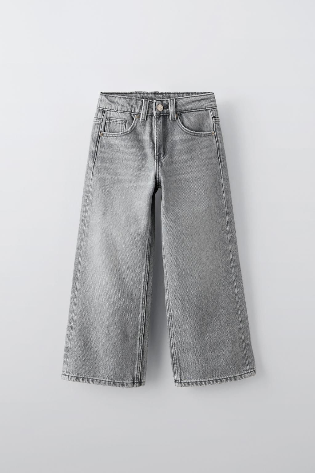 WIDE-LEG JEANS - Zara фото 8