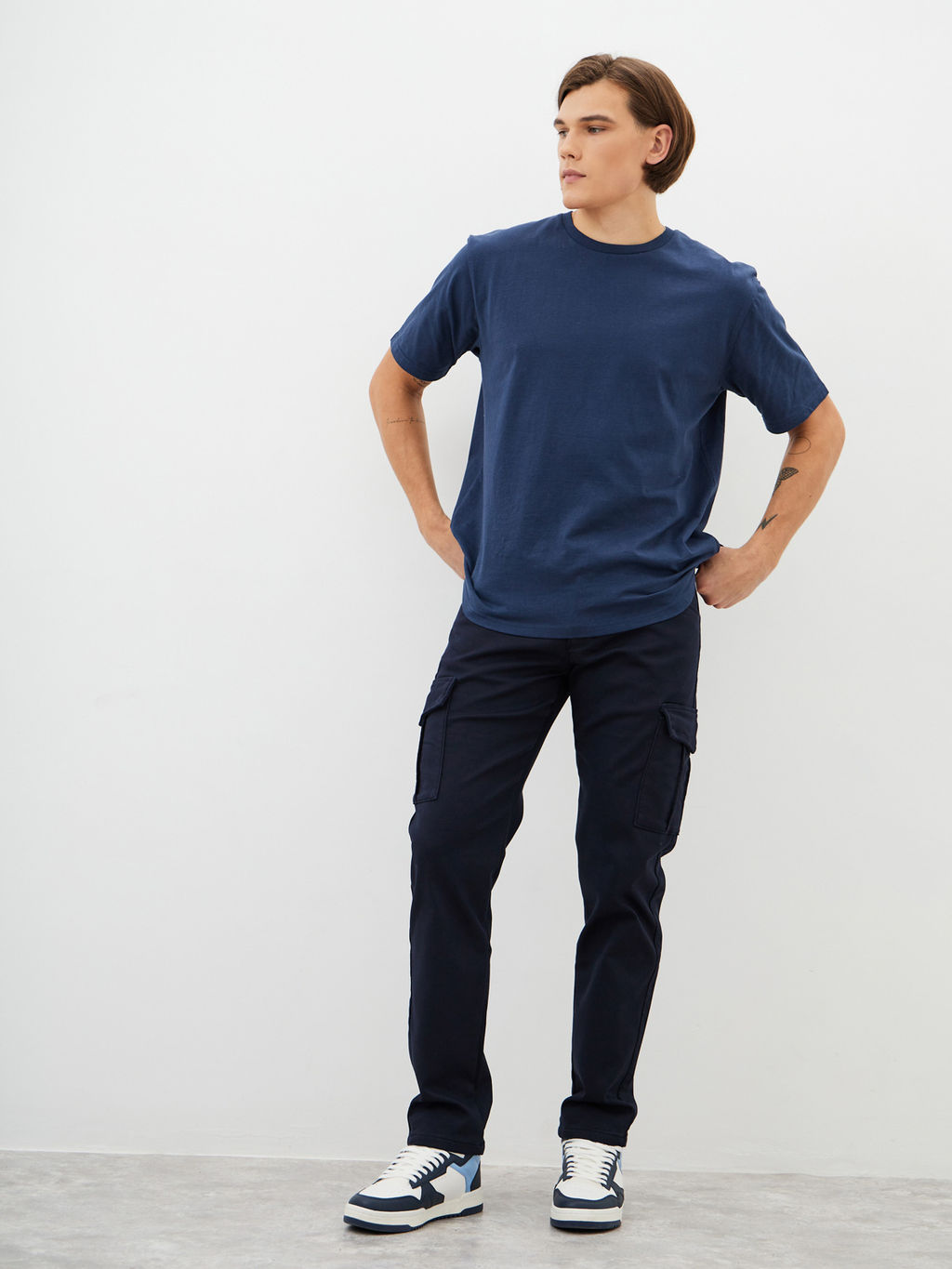 Мужские джинсы Карго утеплённые - Mossmore фото 25