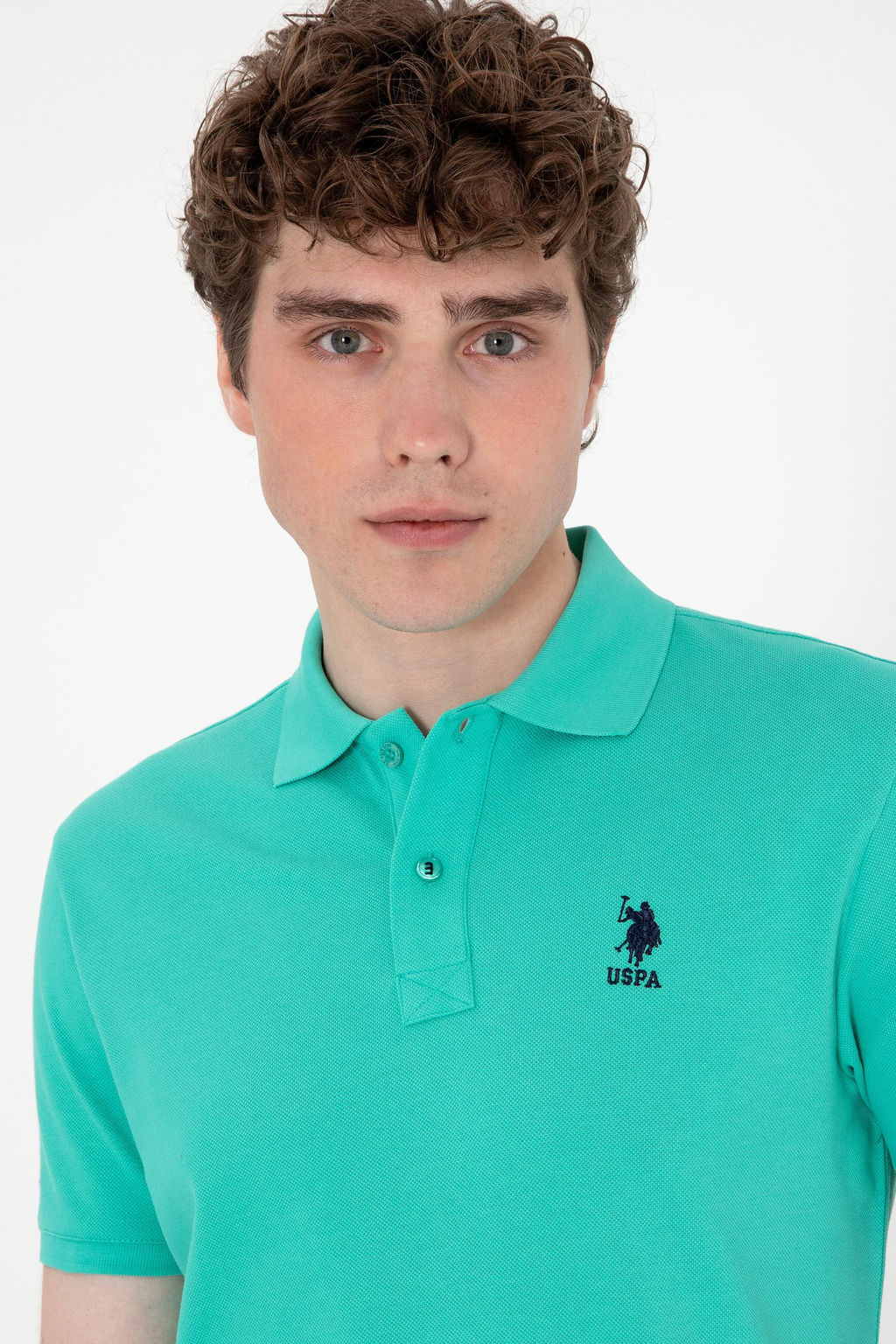 Erkek Slim Fit Polo Yaka Mint Basic Ti__rt Sepette S_rpriz _ndirim - U.s. polo assn фото 9