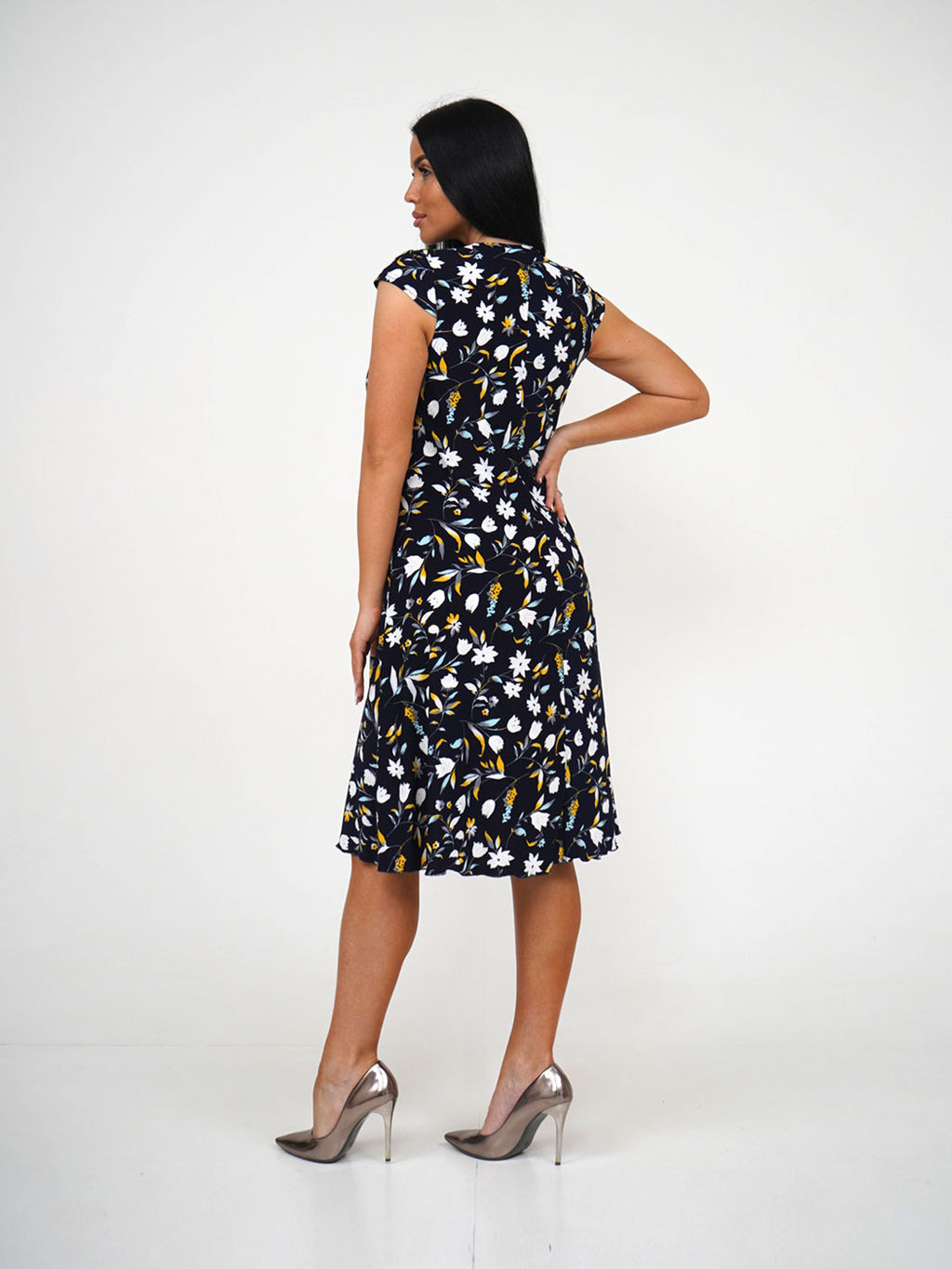 Сарафан женский, цвет синий