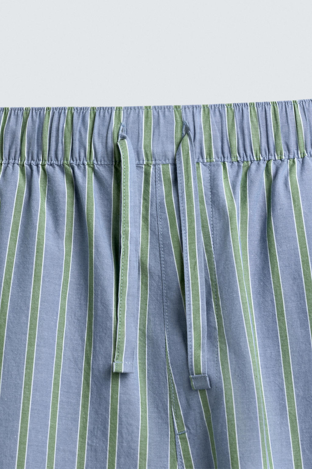 STRIPED OVERSIZE FIT TROUSERS