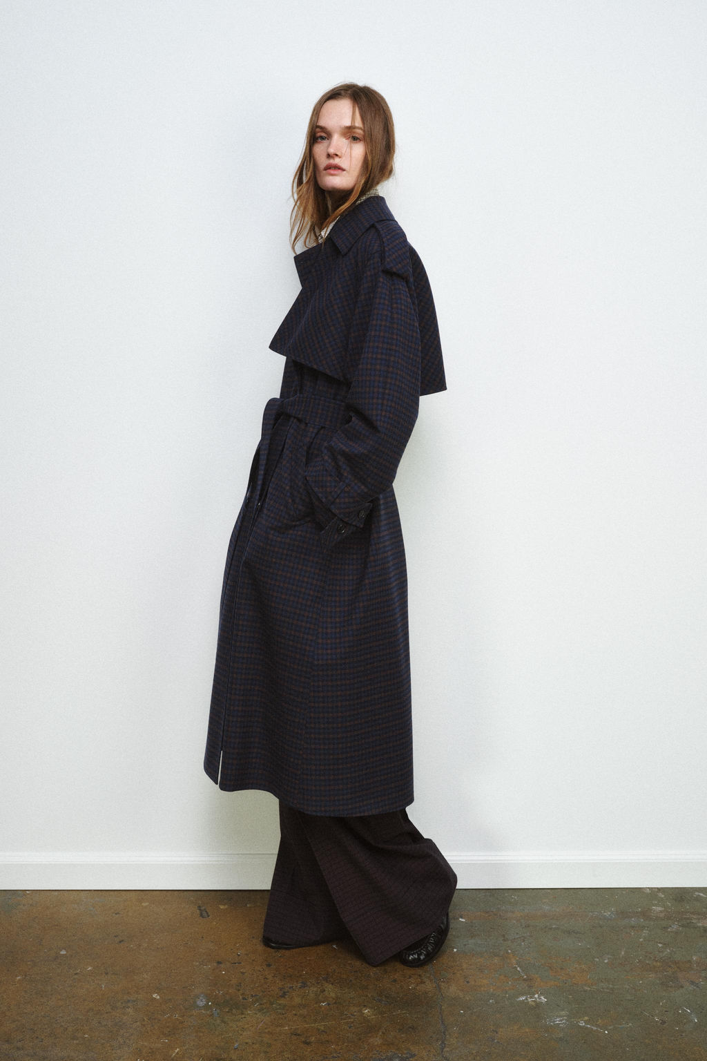CHECK TRENCH COAT ZW COLLECTION LIMITED EDITION - Zara фото 19