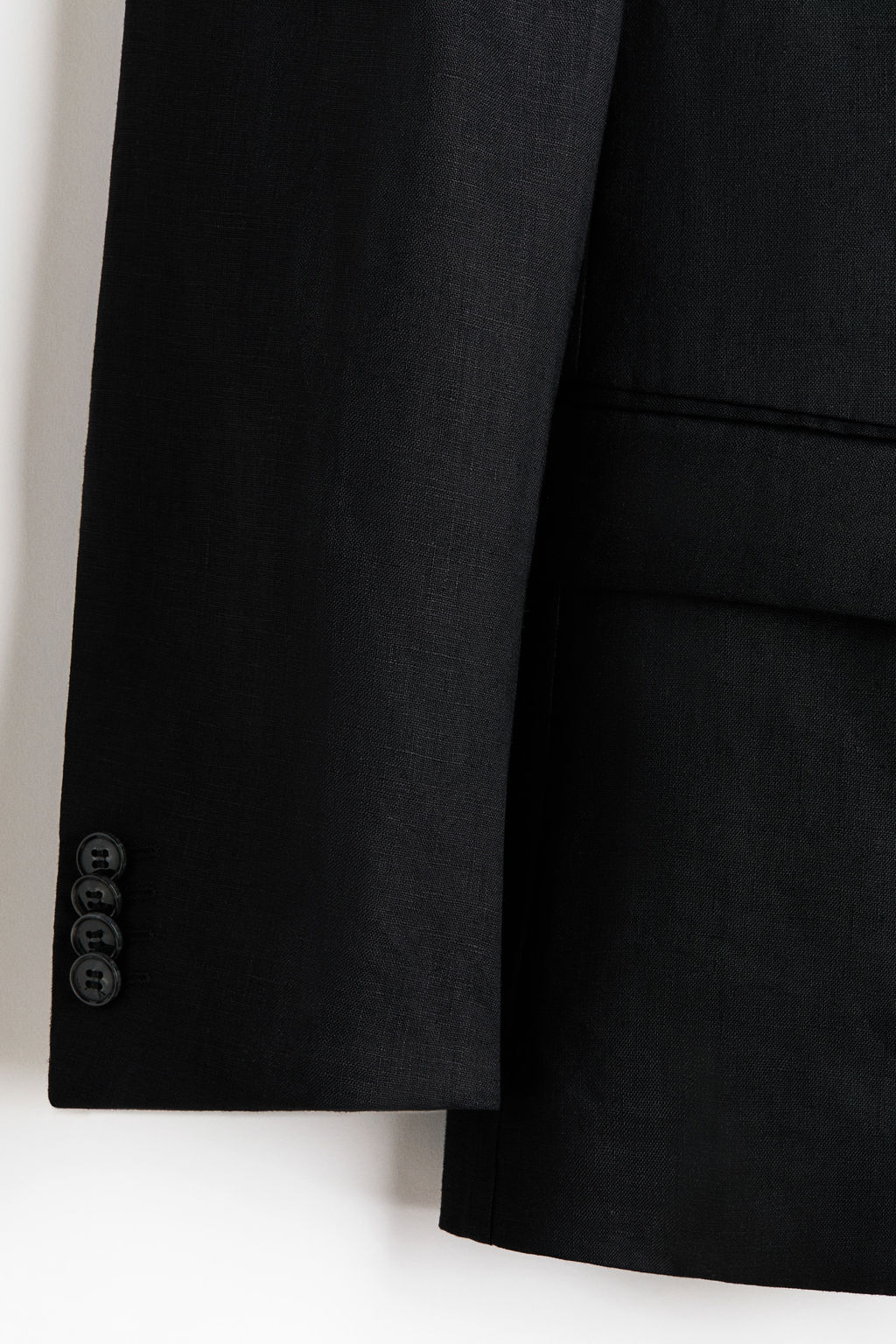 Americana de lino Slim Fit - H&m фото 9