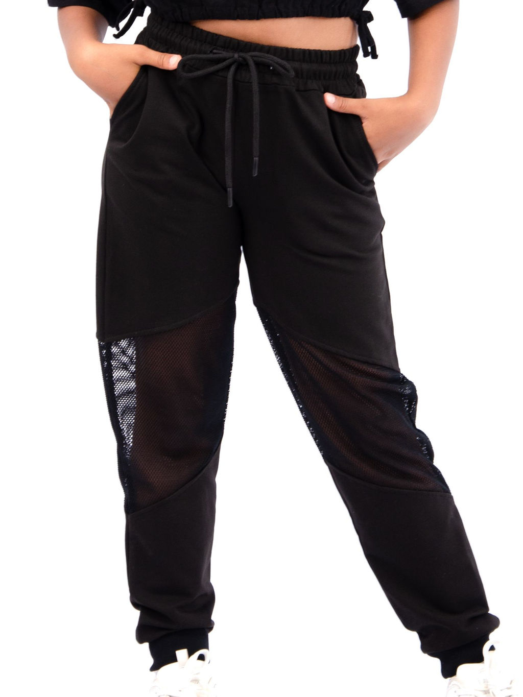 Брюки "БД-18" сетка, футер с лайкрой (М)