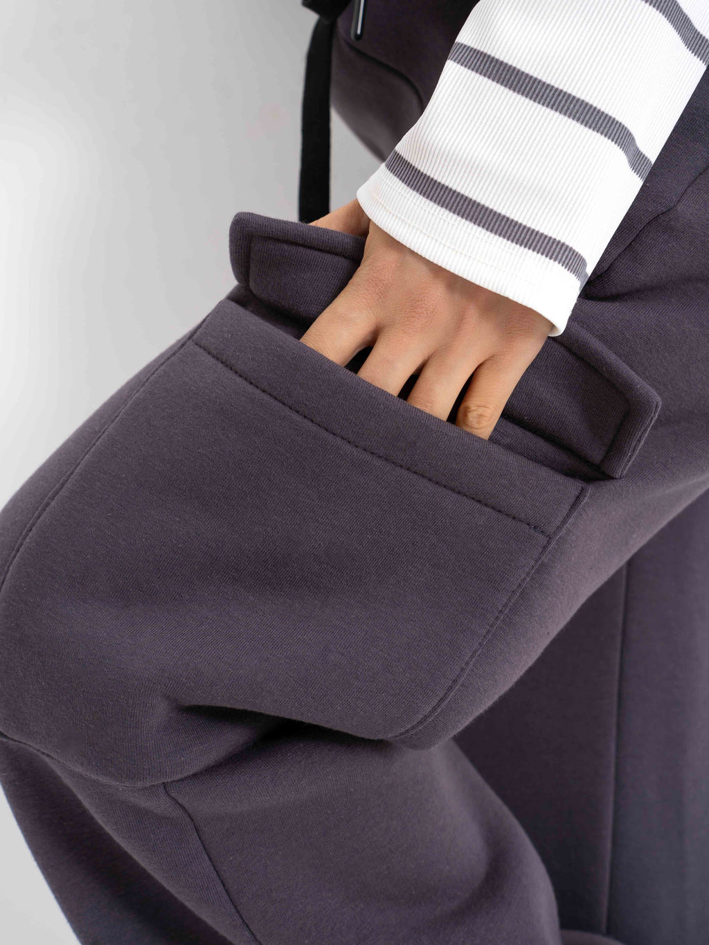 РАСПРОДАЖА Брюки карго_265/графит - Ihomelux фото 7