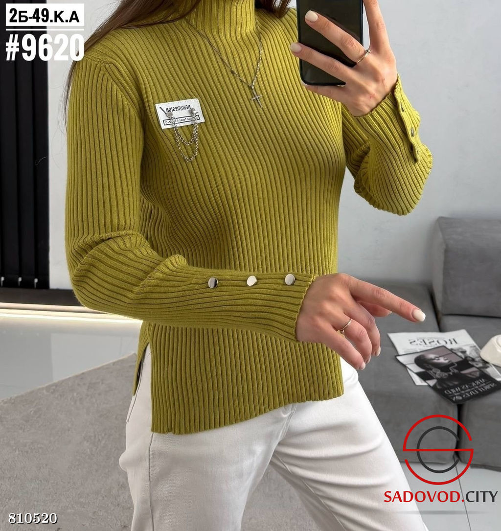 Свитер женский однотонный - Bruno фото 6