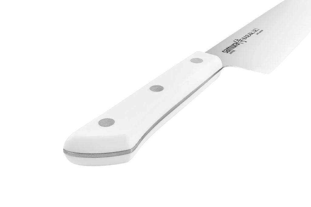 Нож кухонный SamuraHARAKIRI "Гранд Шеф 240мм, корроз.-стойкаясталь, ABS пластик"