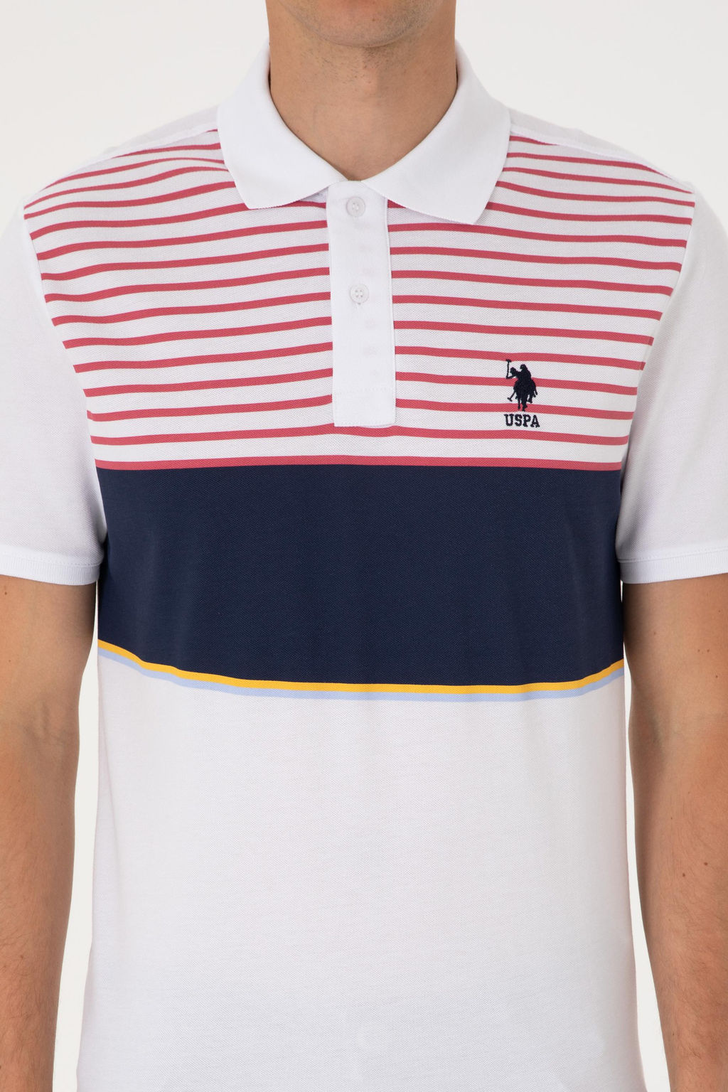 Erkek Regular Fit Lacivert Polo Yaka Ti__rt Sepette S_rpriz _ndirim - U.s. polo assn фото 6