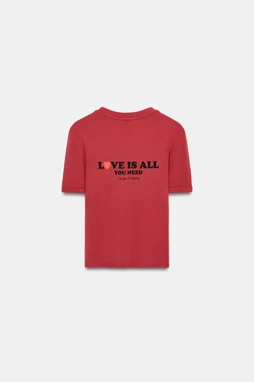 FRONT SLOGAN T-SHIRT - Zara фото 9