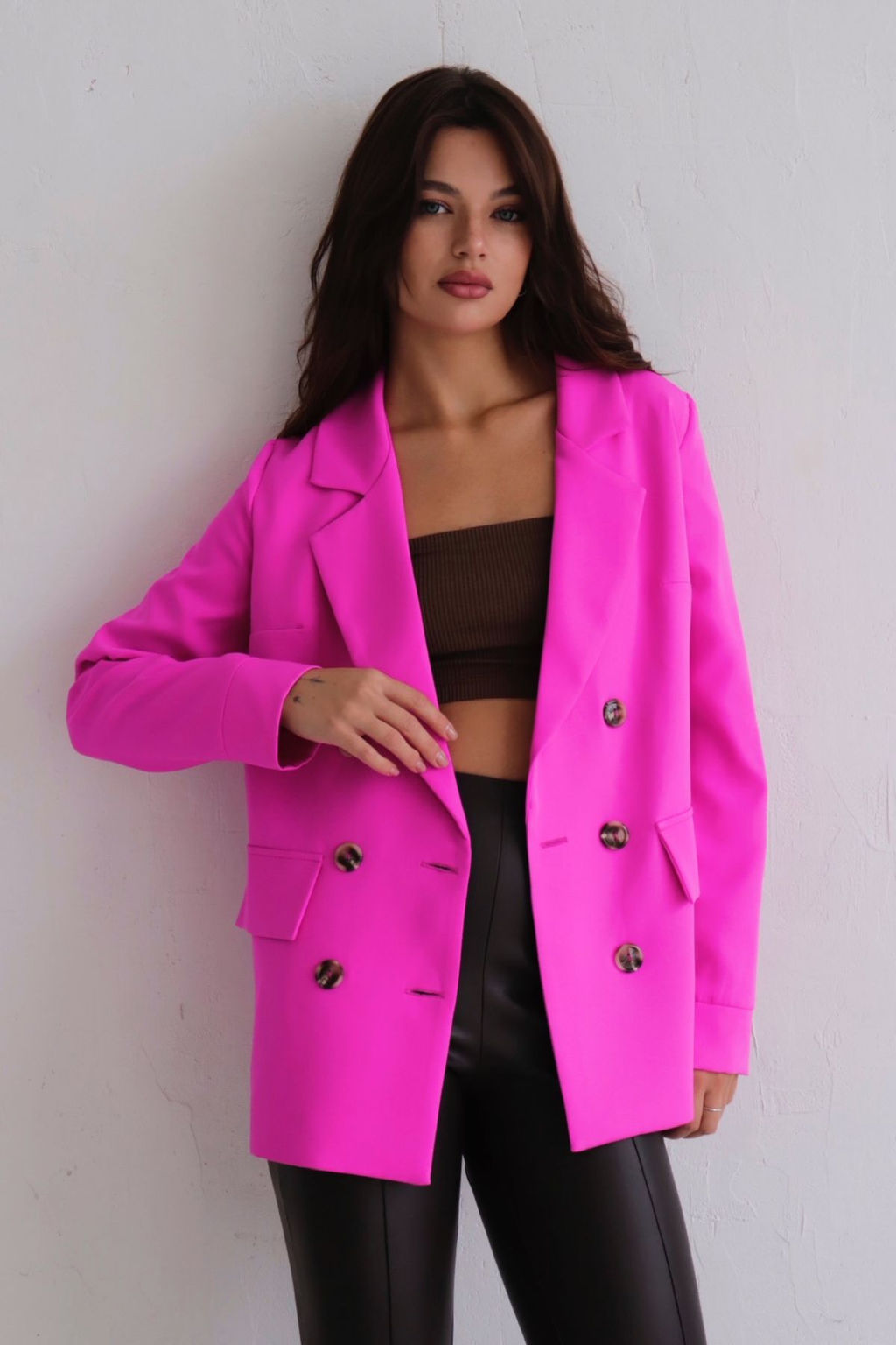 Двубортный жакет с английским воротником - Martichelli фото 10