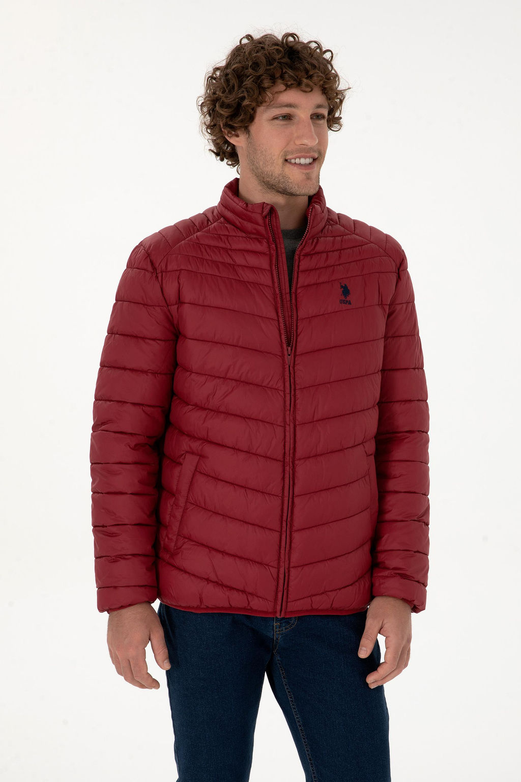 Erkek Bordo Mont Sepette S_rpriz _ndirim