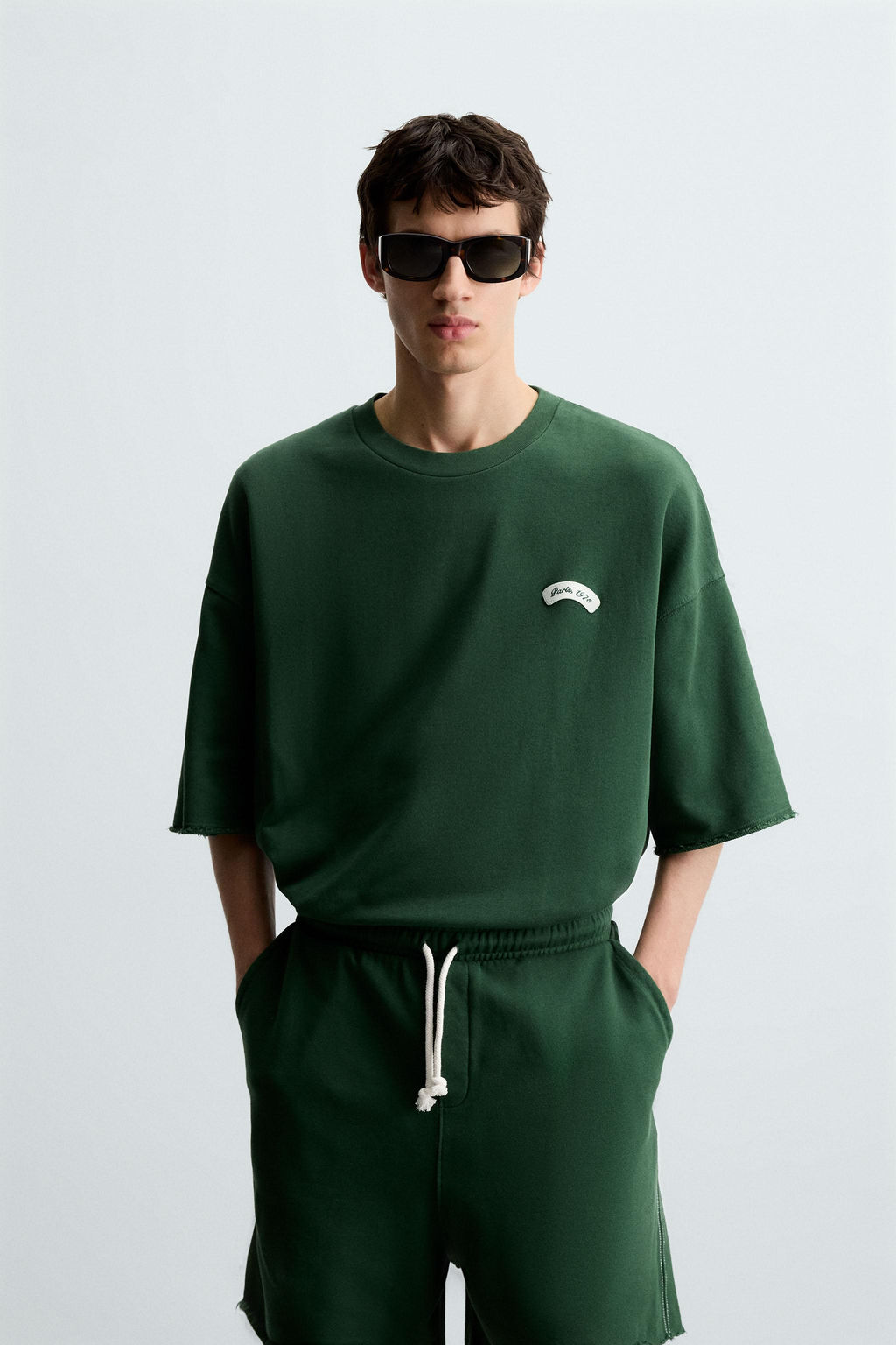 CONTRAST PATCH SWEATSHIRT - Zara фото 10
